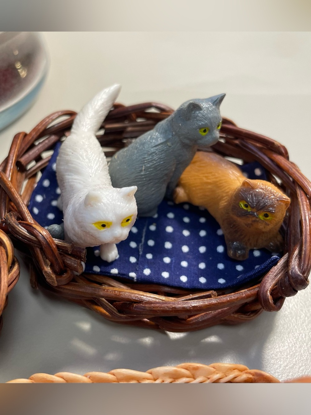 Purr-fectly Petite: Miniature Cat Figurine Collection